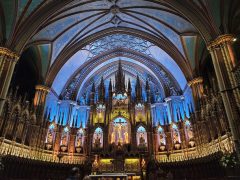 மாண்ட்ரீல் நோட்ர டாம் நெடுமாடக்கோயில்  (Notre-Dame Basilica of Montréal)